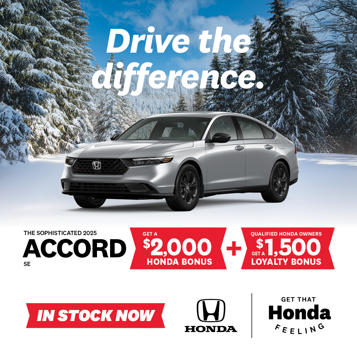 February 2026 – 2025 Accord SE